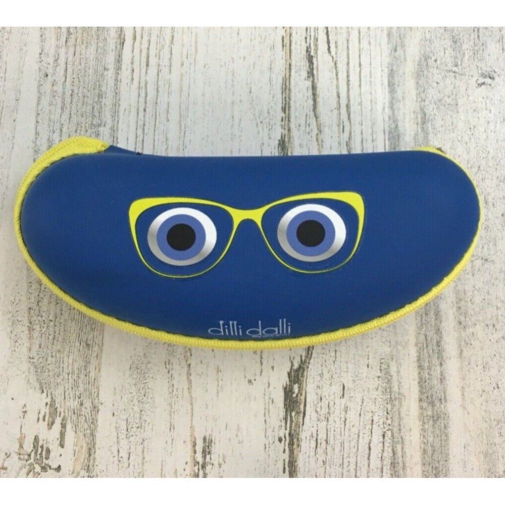 Dilli Dalli Eyewear Eyeglasses Case Kids Size Blue